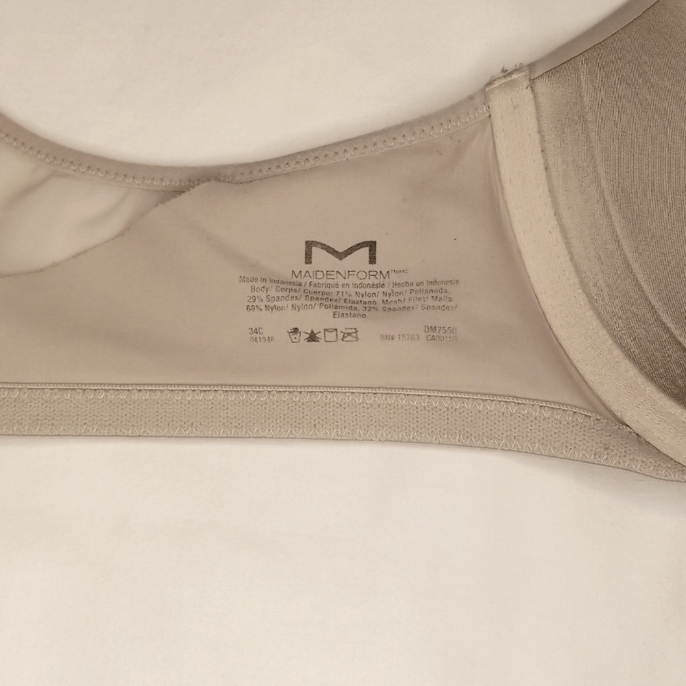 Maidenform Lightly-Lined Under-Wire Front-Closure… - image 4